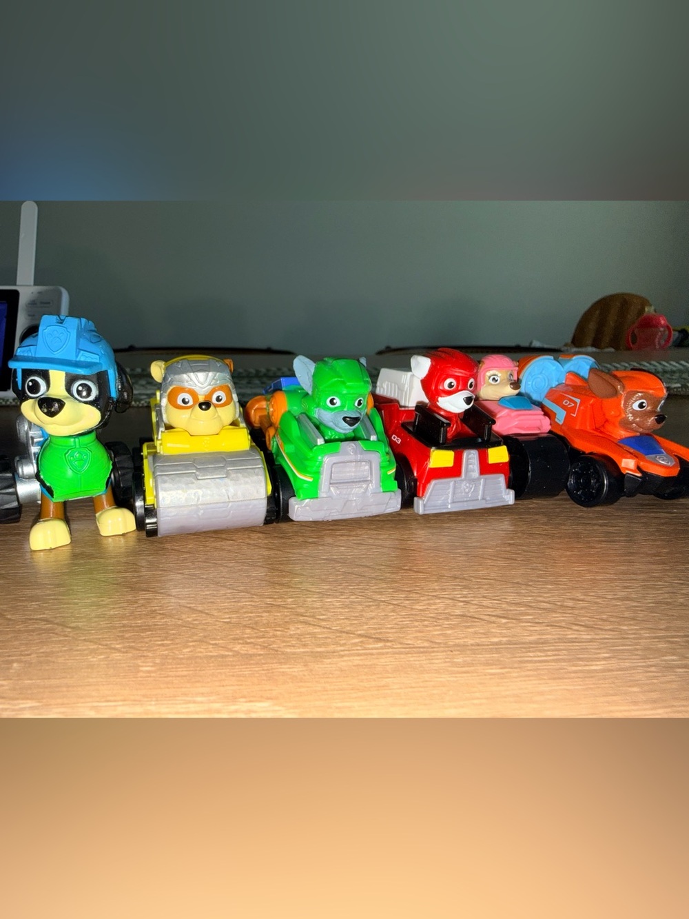 Paw Patrol Mini Rescue Racers - Green, Red, Yellow, orange& pink